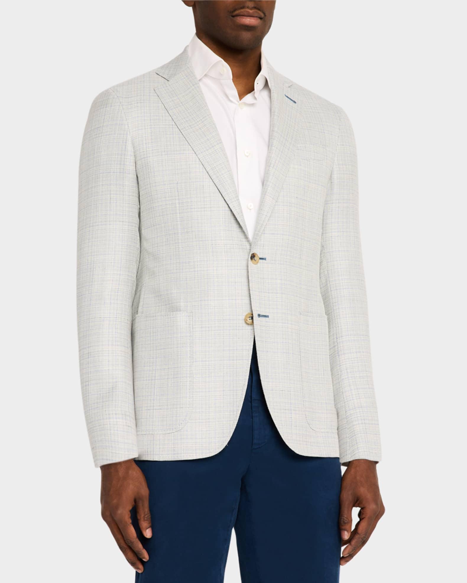 Men's Wool-Blend Tic Suit Product Image