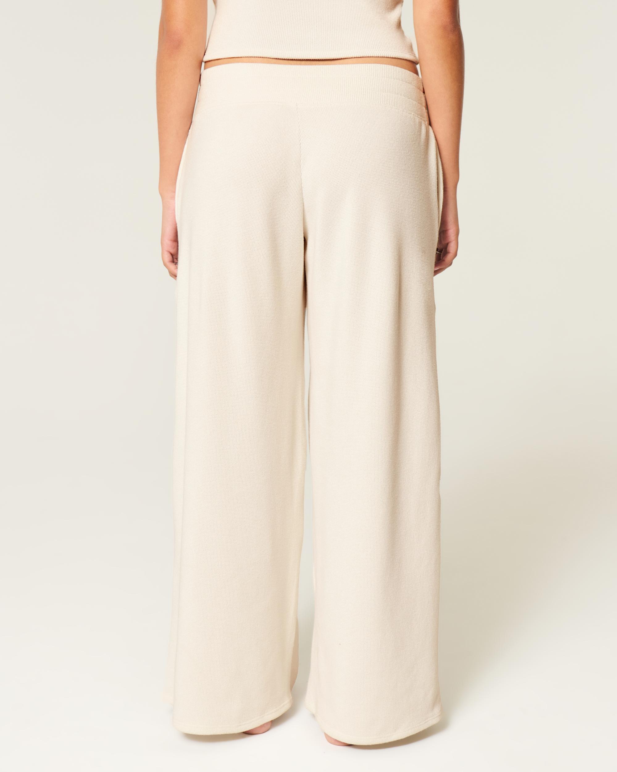 Gilly Hicks Baggy Cozy Waffle Pants Product Image