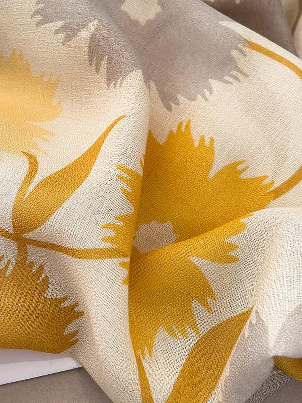 Vintage Floral Printed Shawl&Scarf Product Image