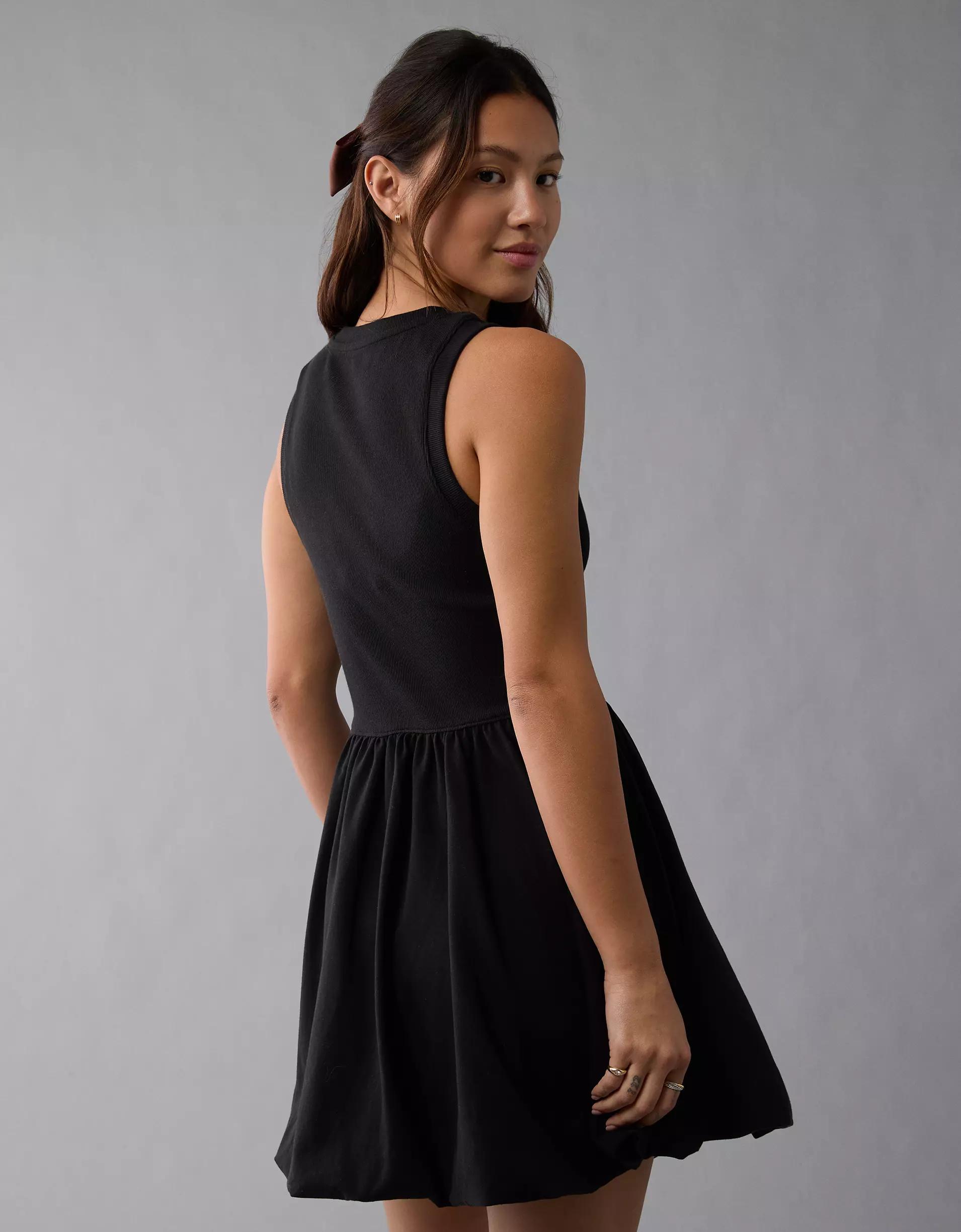 AE Bubble Skirt Mini Dress Product Image