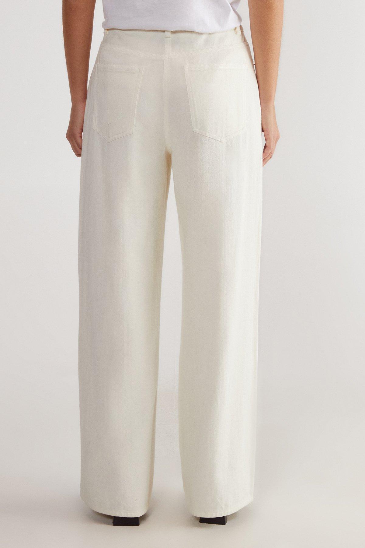 Denim Straight Leg Jeans Product Image