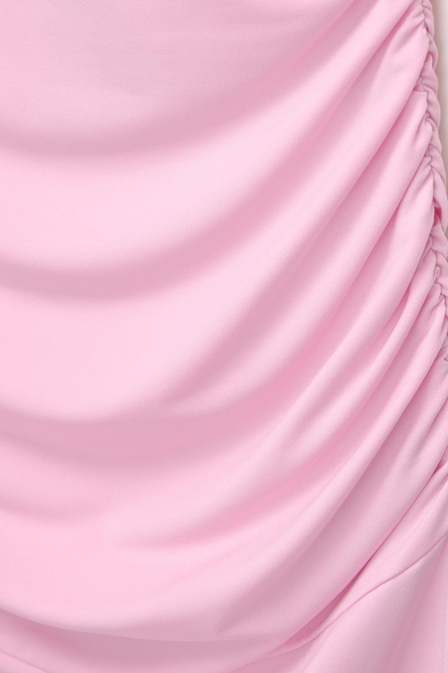 Sleeveless midi dress with gathering Product Image