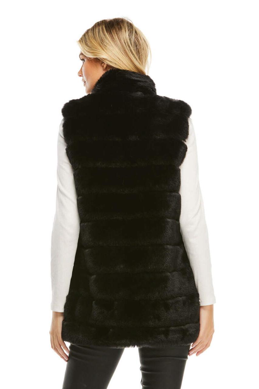 Reversible Faux Fur Vest Product Image
