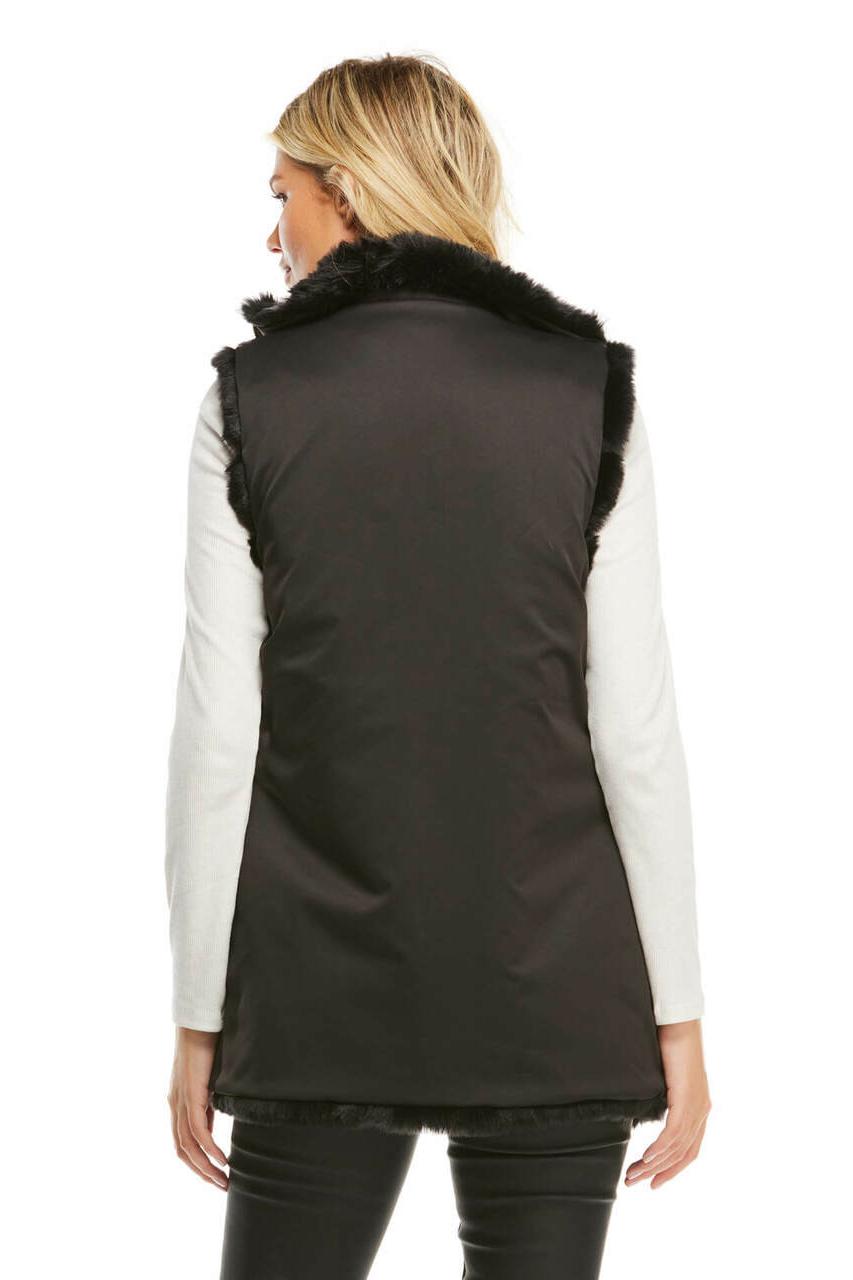Reversible Faux Fur Vest Product Image
