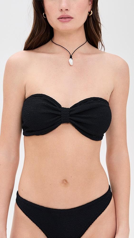 Hunza G Jean Bikini Top | Shopbop Product Image