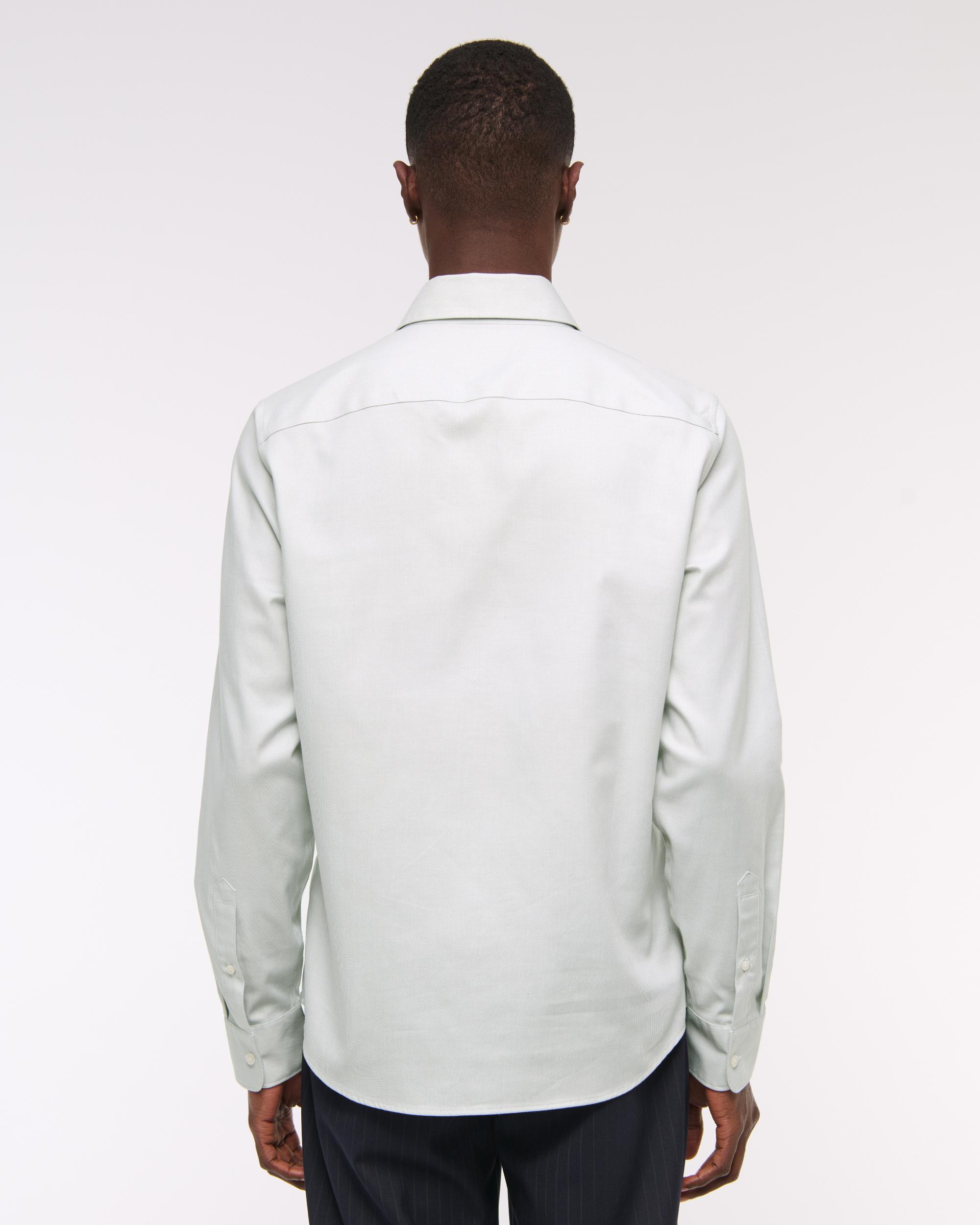 The A&F Collins Slim Suiting Shirt Product Image