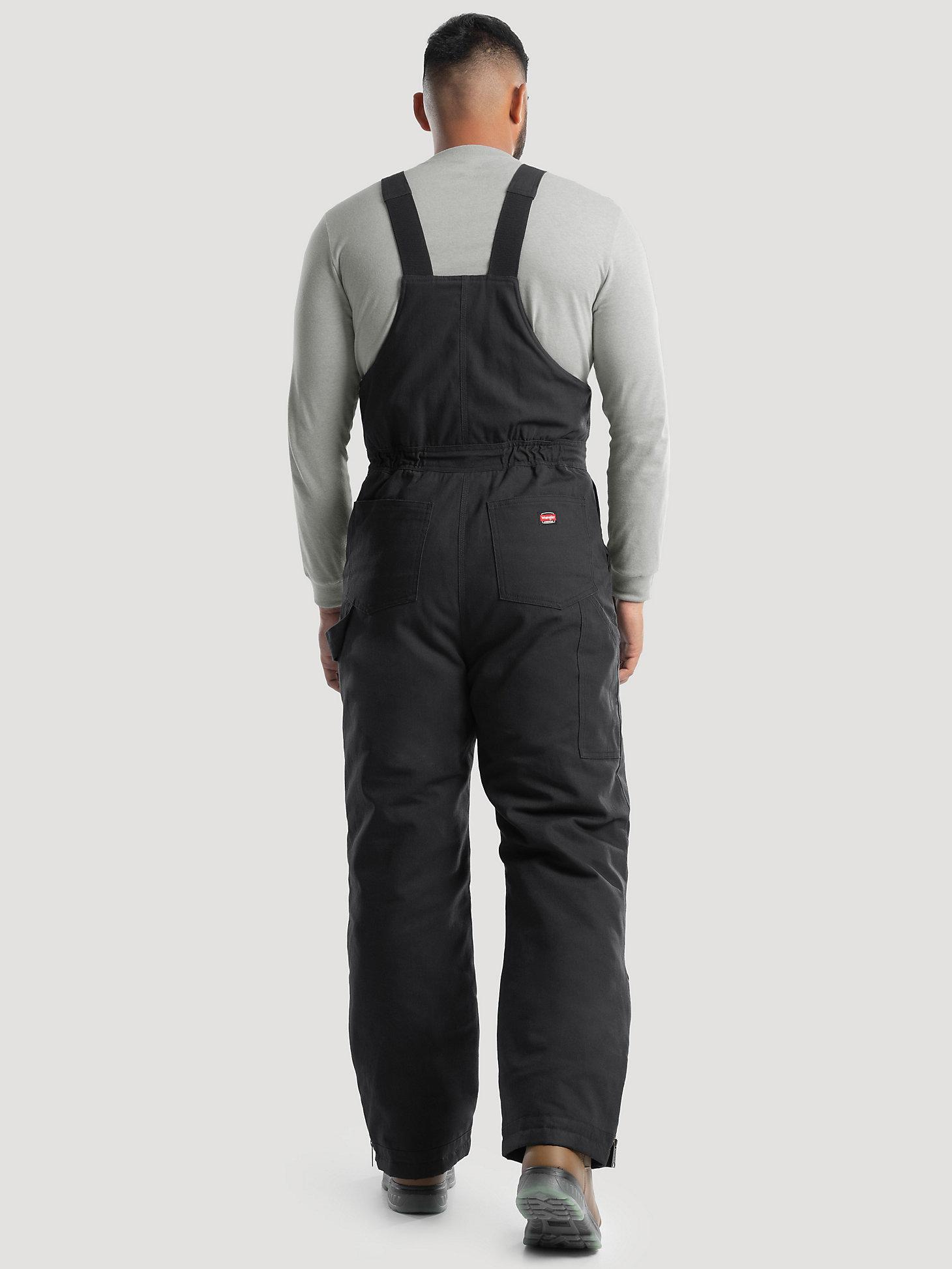 Men's Workwear Insulated Flex Duck Overalls in Jet Product Image