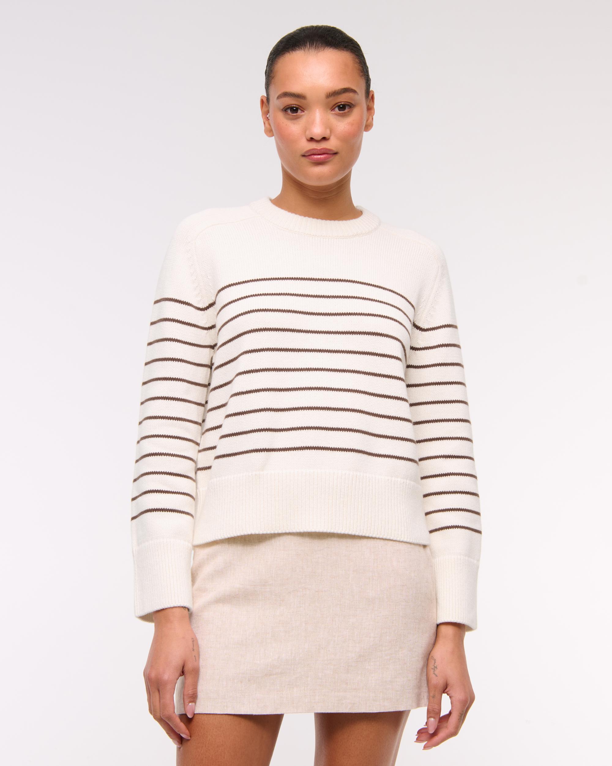 The A&F Madeline Crew Sweater Product Image
