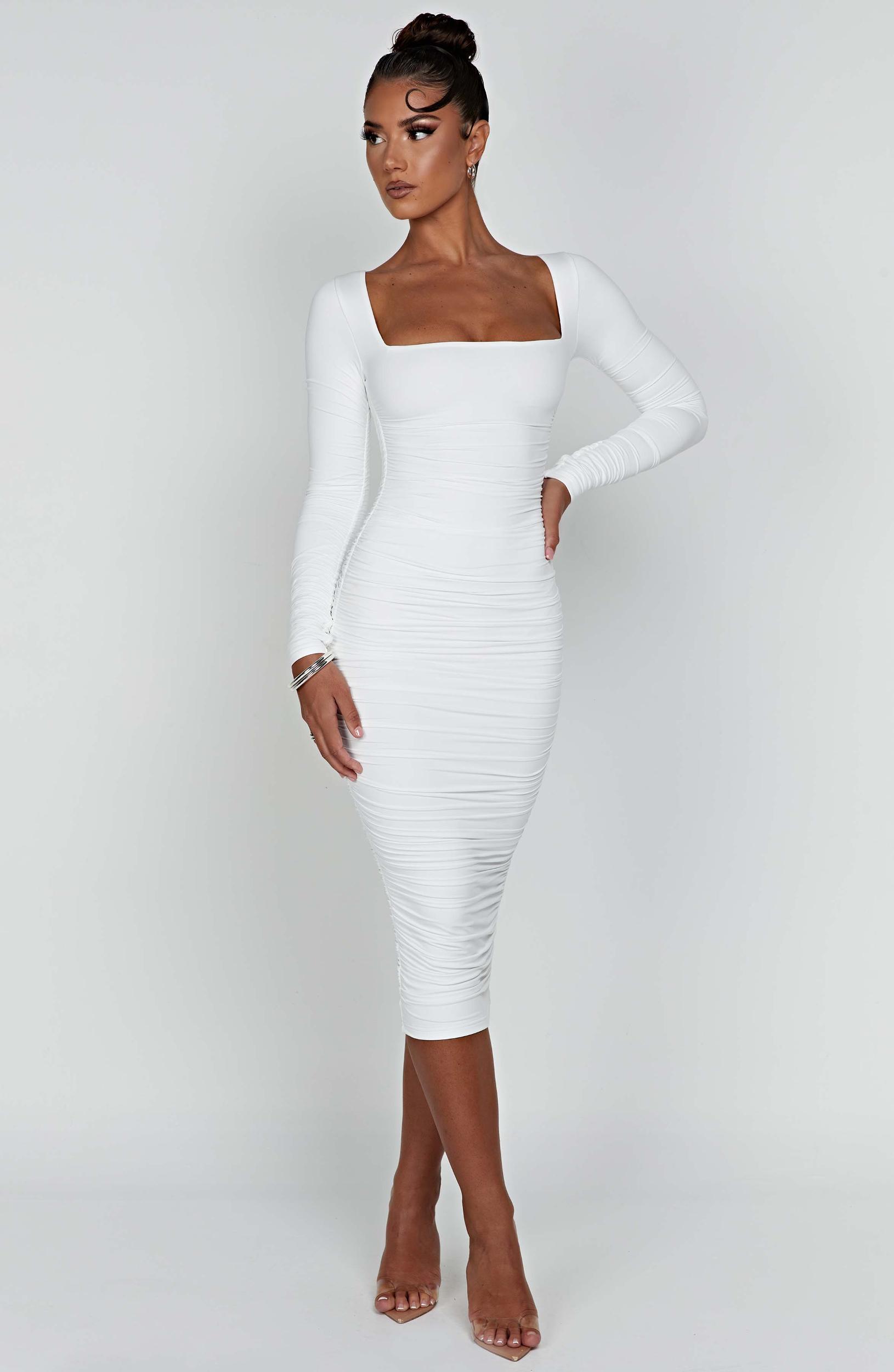 Wren Maxi Dress - White Product Image