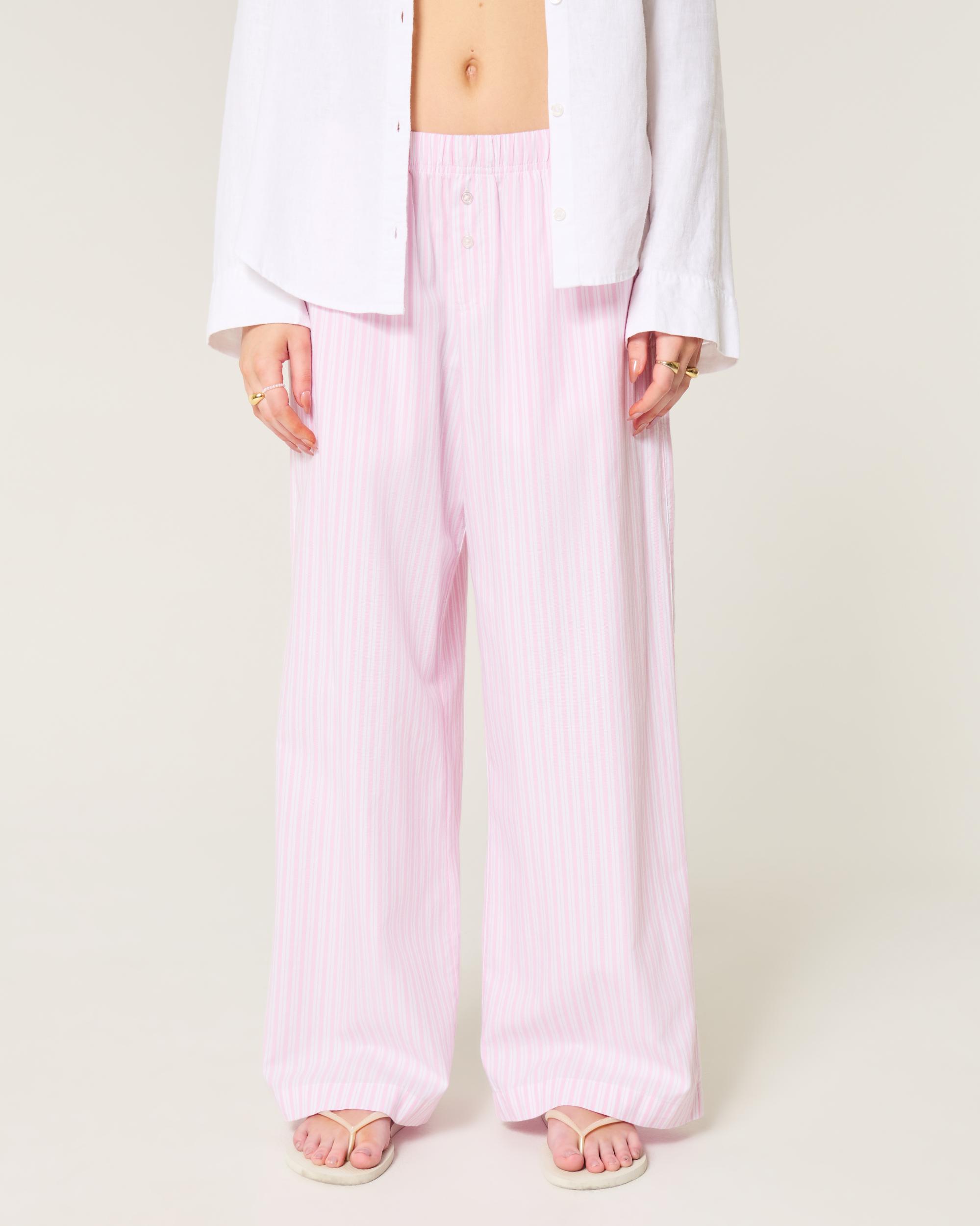 Baggy Cotton Pajama Pants Product Image