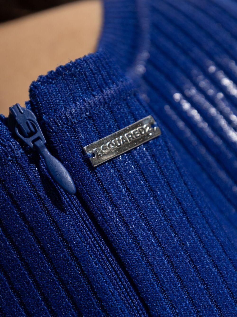 ribbed-knit dress Product Image