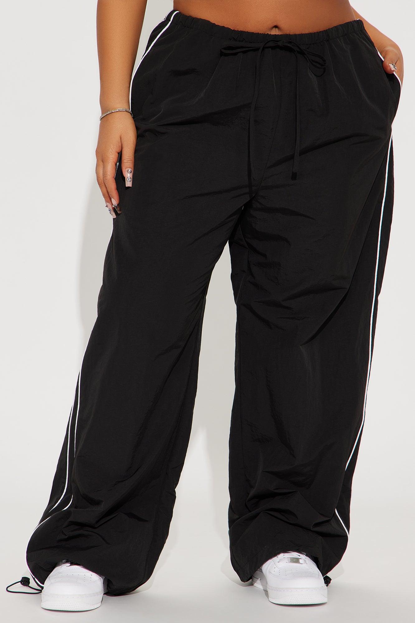 That's The Truth Windbreaker Track Pant - Black/combo Product Image