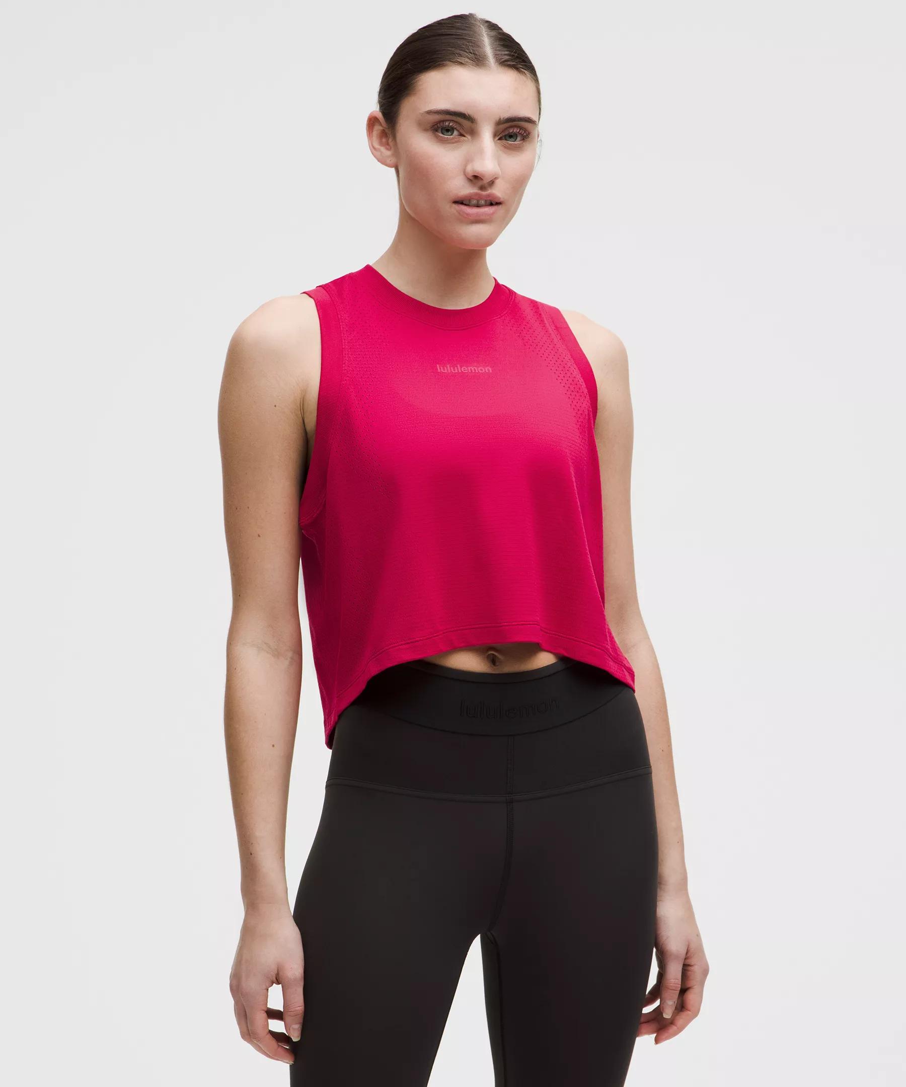 Swiftly High-Low Cropped Tank Top Product Image
