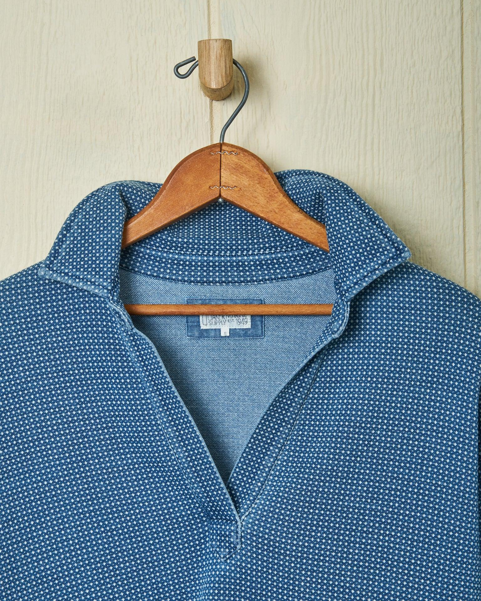 Indigo Inlet Pullover in Birdseye Pique Product Image