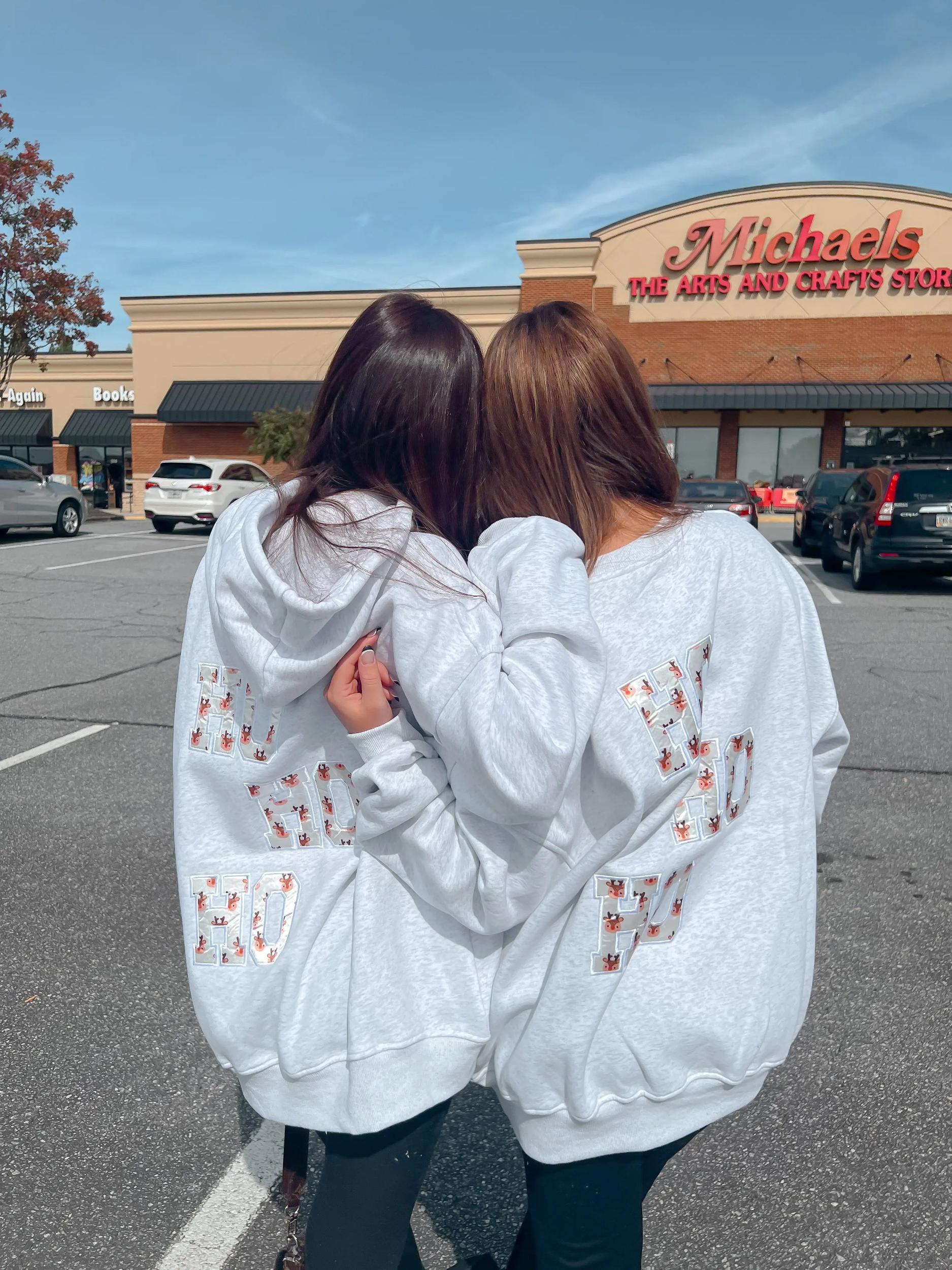 Cappuccino Reindeer Sweatshirt Product Image