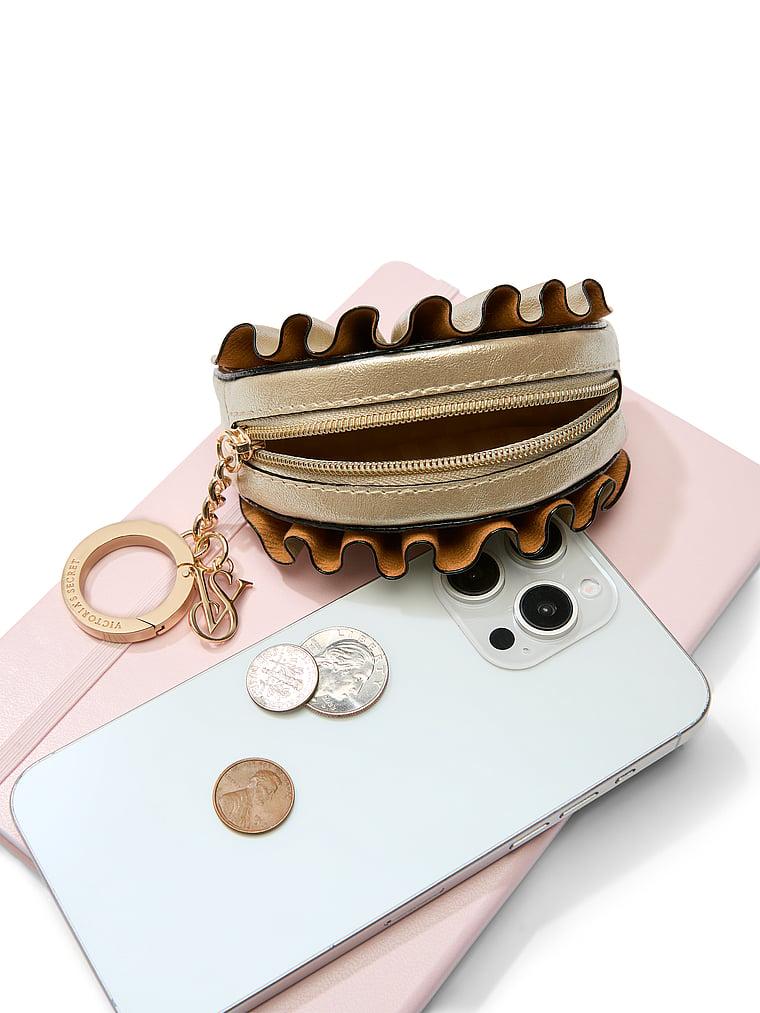 Gold Shell Coin Purse Keychain Product Image