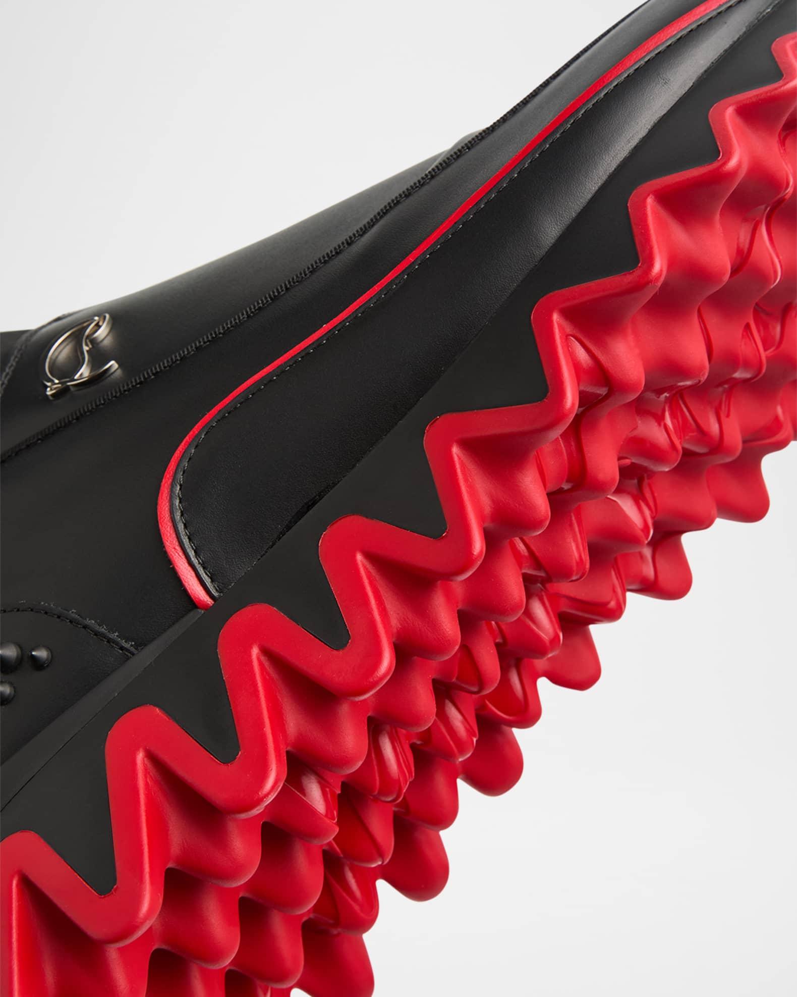 Men's Sharkyloub SP Spikes Leather Runner Sneakers Product Image