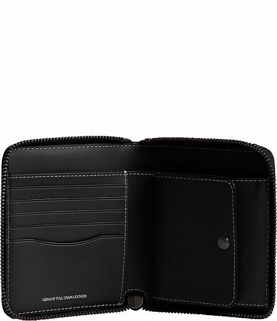 COACH Natural Grain Zip Coin Wallet Product Image