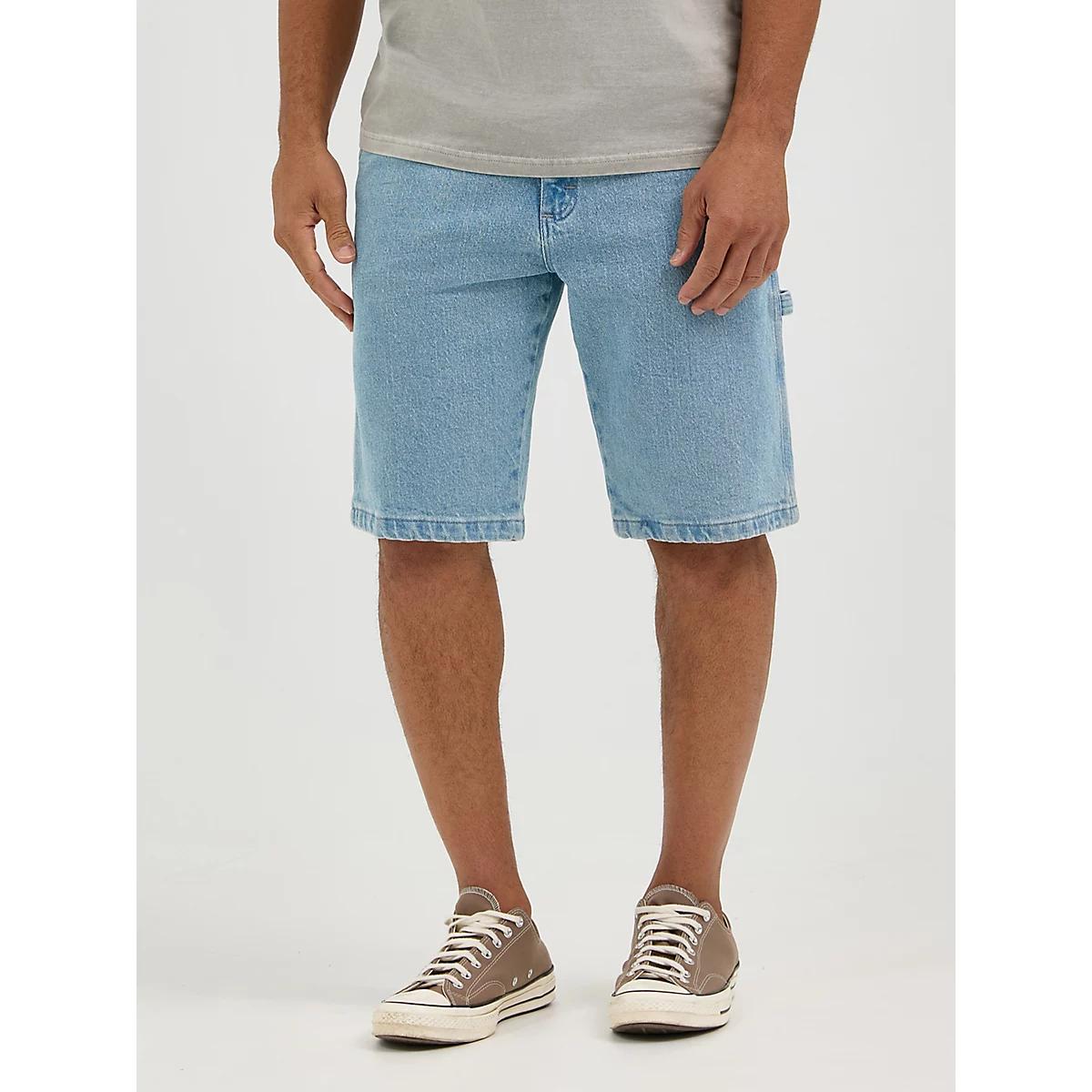 Men's Wrangler® Five Star Premium Carpenter Shorts in Dark Indigo Product Image