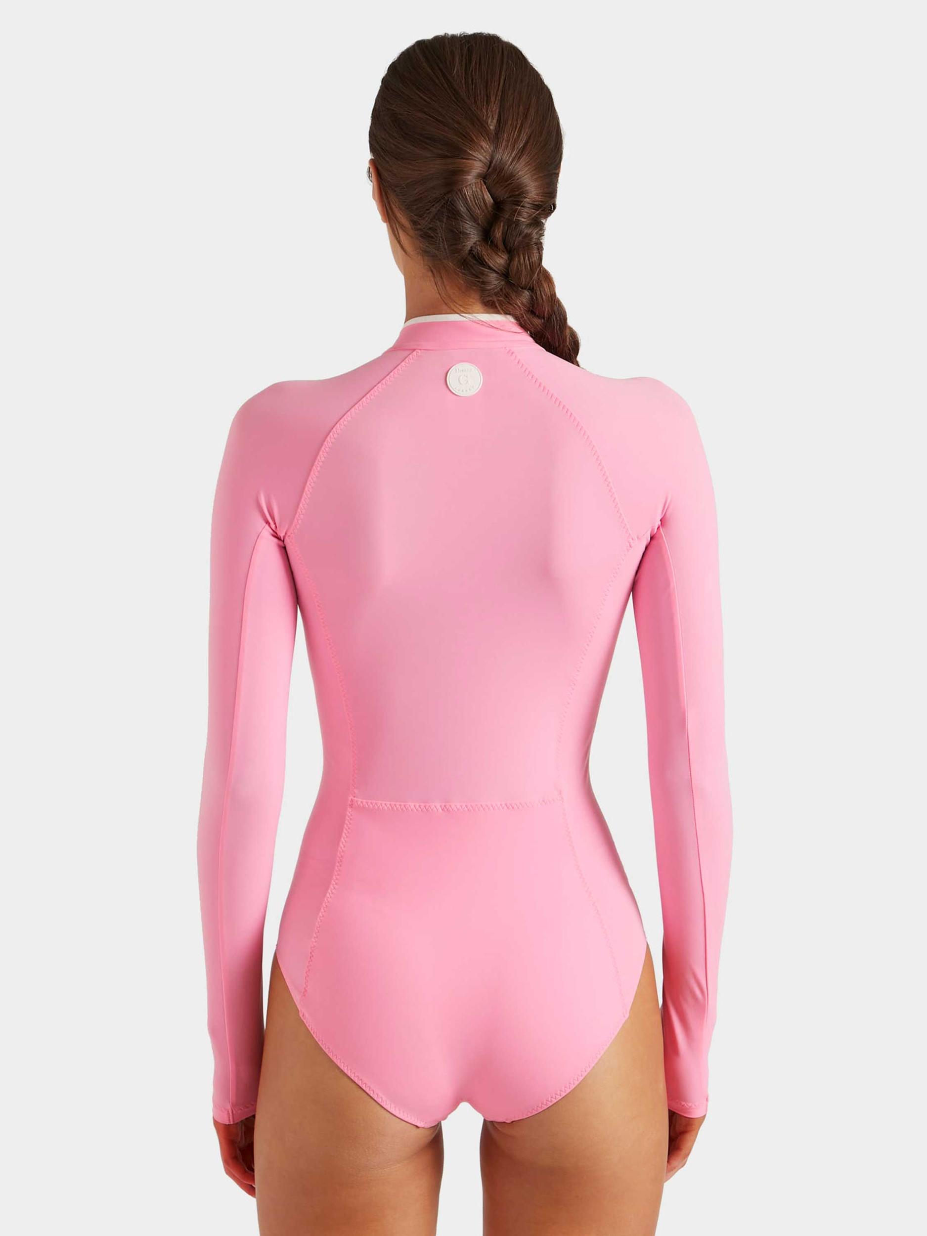 Tyra UPF 50+ Swim - Bubblegum/White Product Image