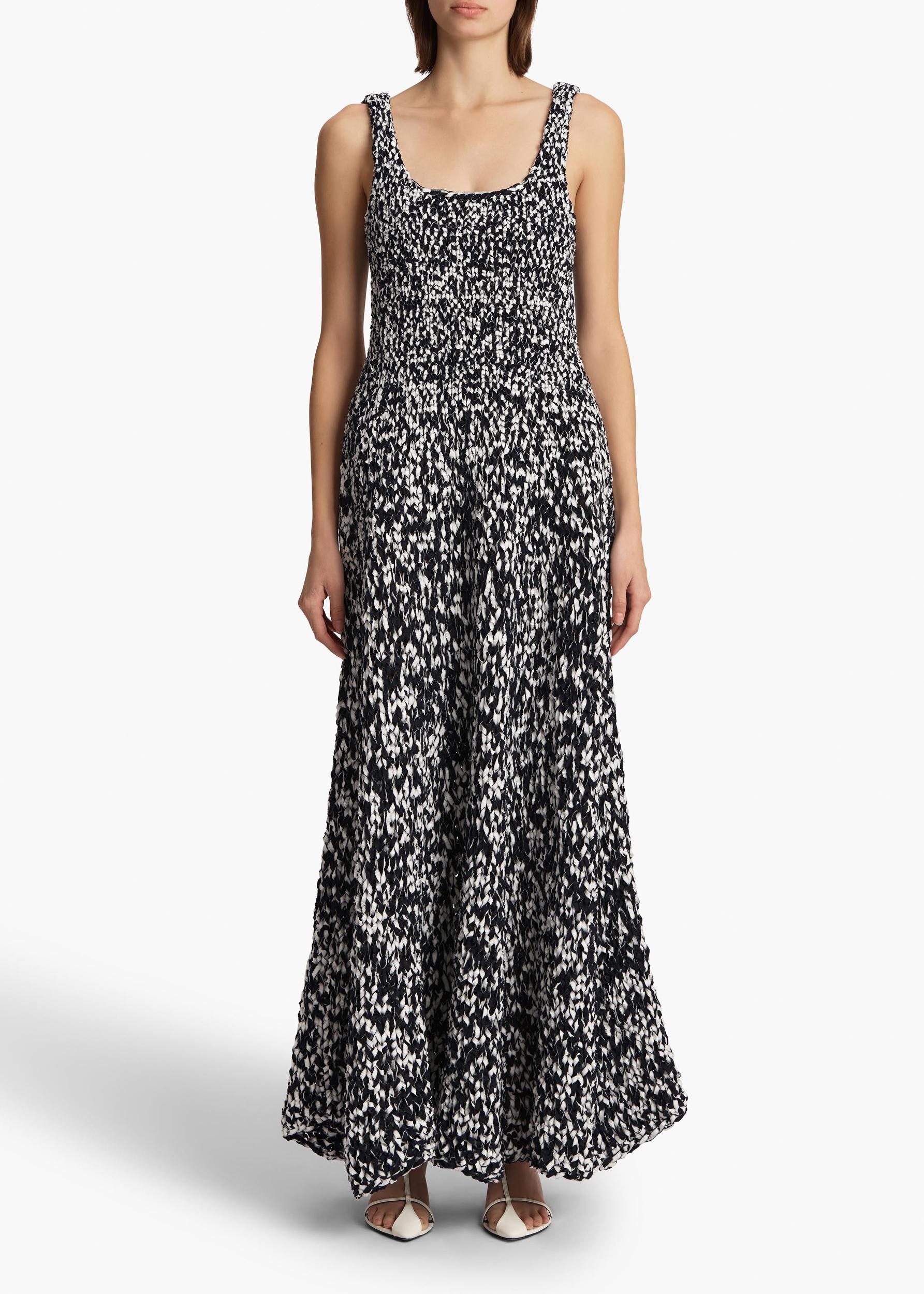 Twigs Dress in Glaze and Midnight Product Image