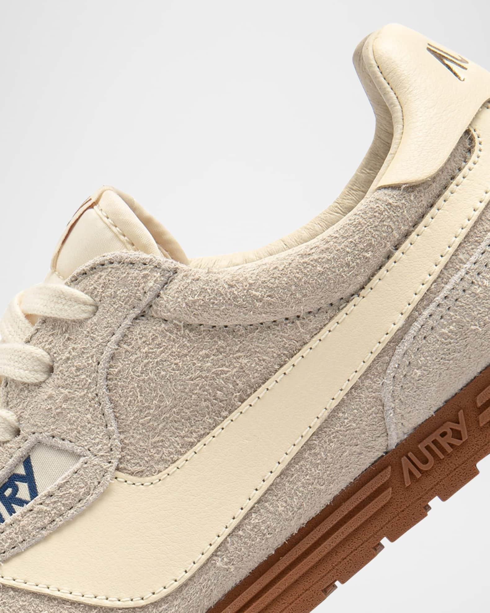 Windspin Retro Suede Low-Top Sneakers Product Image