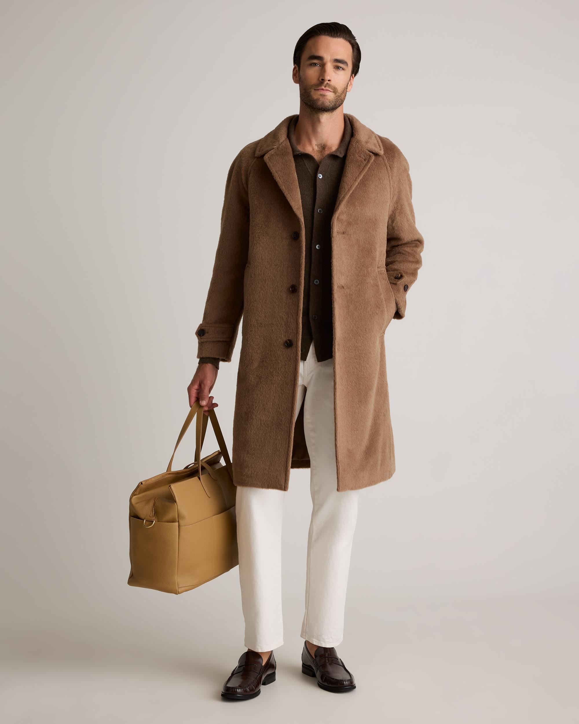 Quince | Men's Alpaca-Wool Overcoat Product Image