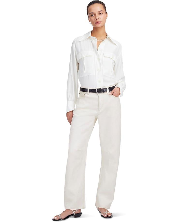 Pieced Barrel With Cuff In Mosby Wash Product Image