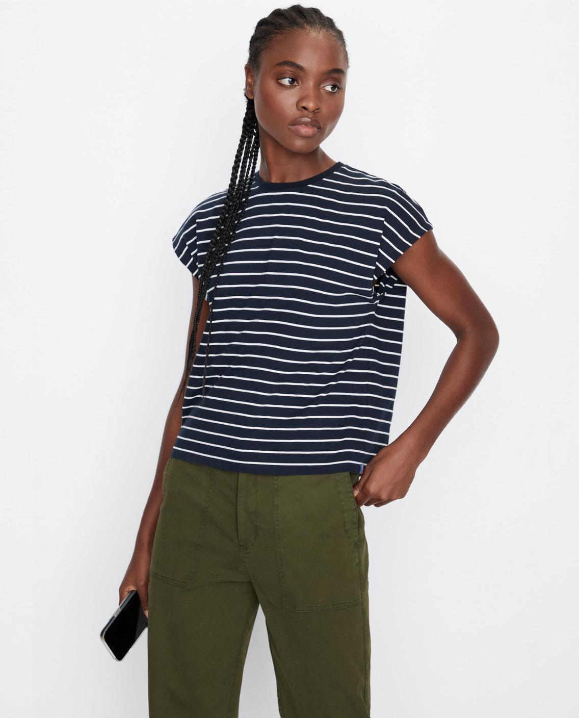 The Honoree - Navy/Cream Female Product Image