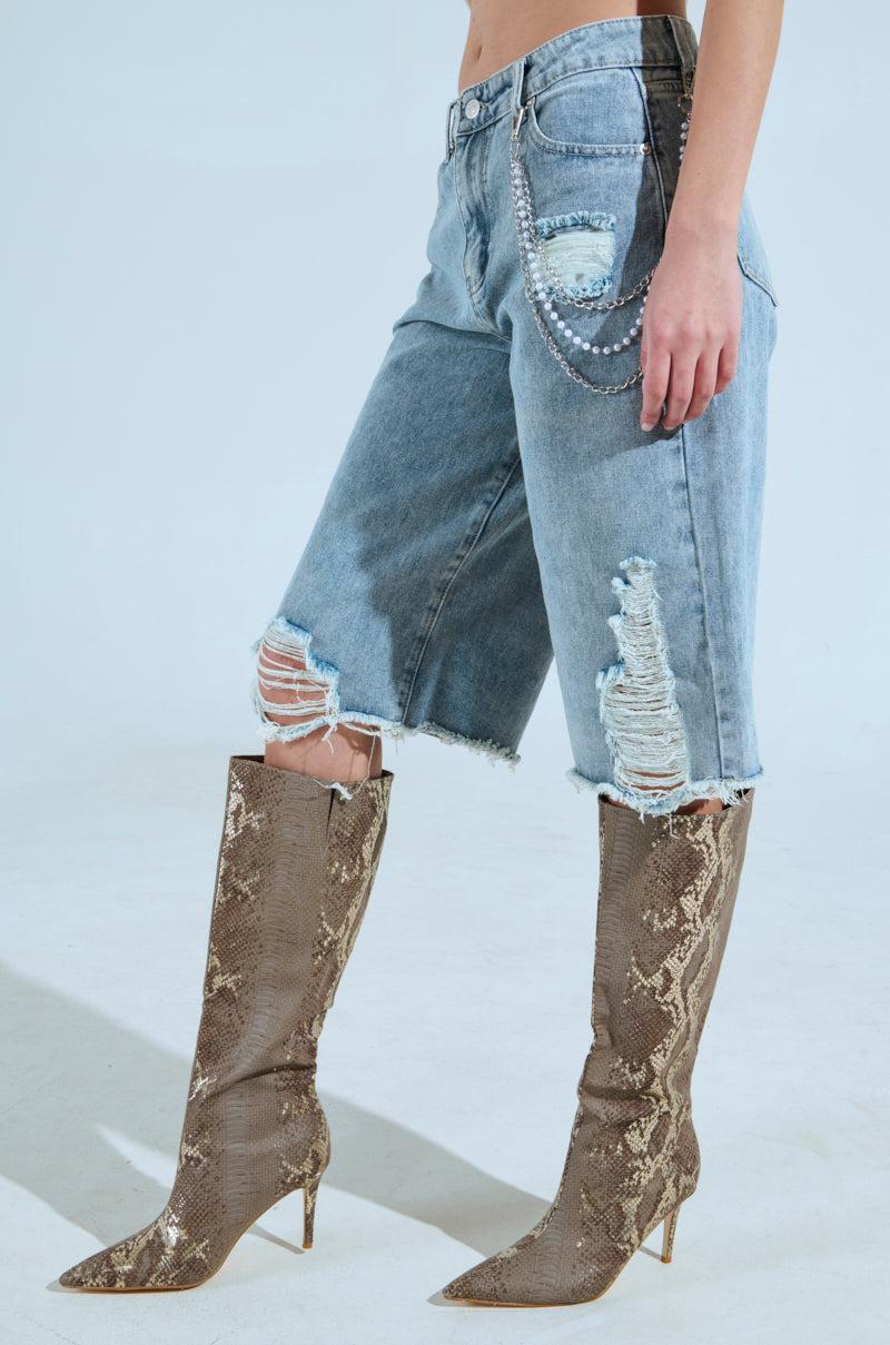 ALL IVE GOT DENIM BERMUDA SHORT Product Image