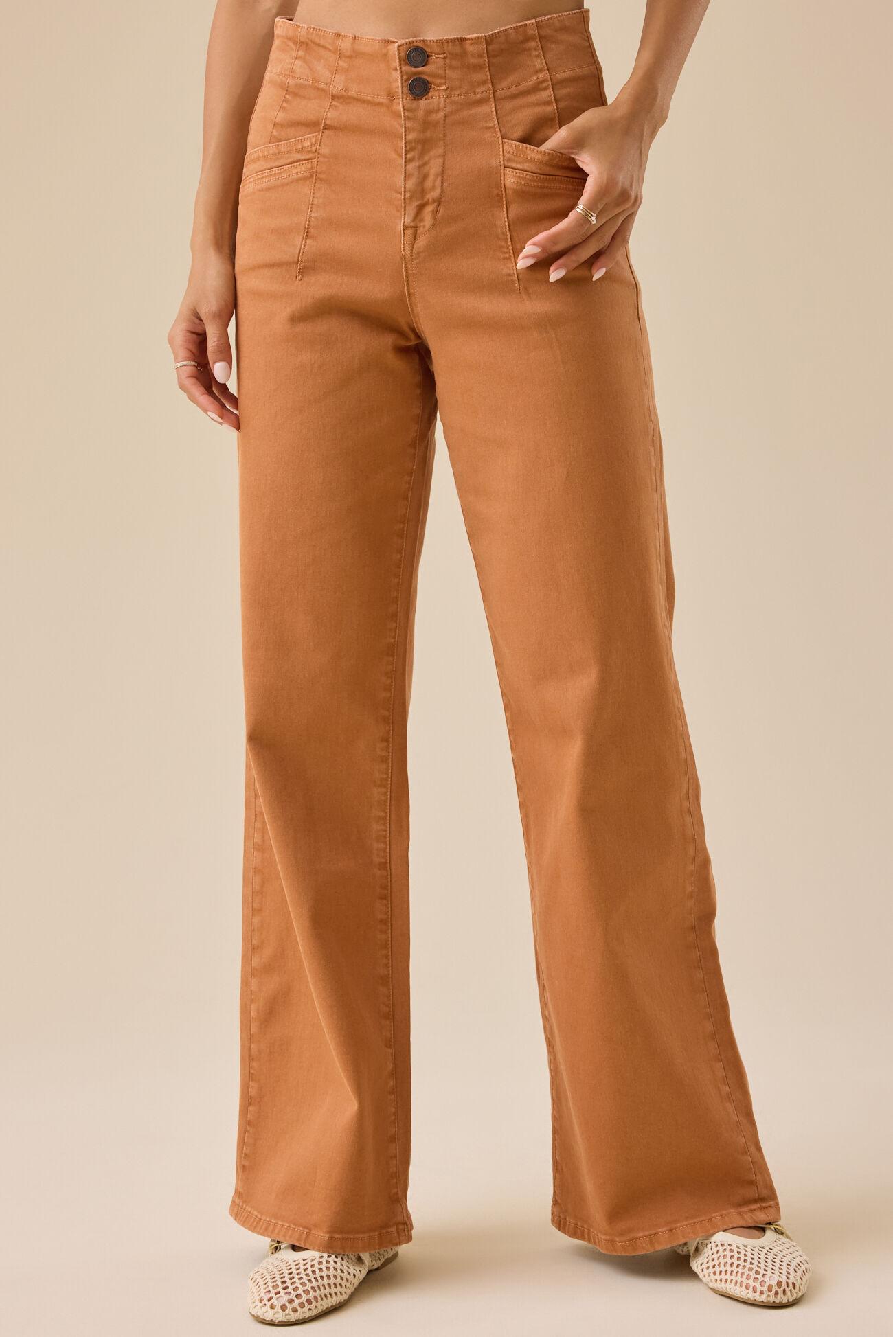 Gabi Double Button Pant Product Image