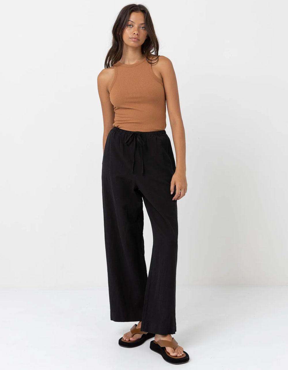 RHYTHM Classic Womens Tank Top - CARMEL Product Image