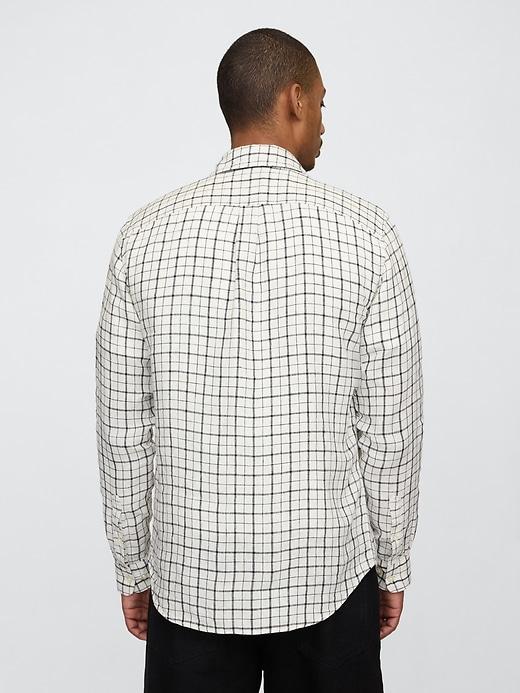 100% Linen Classic Shirt Product Image