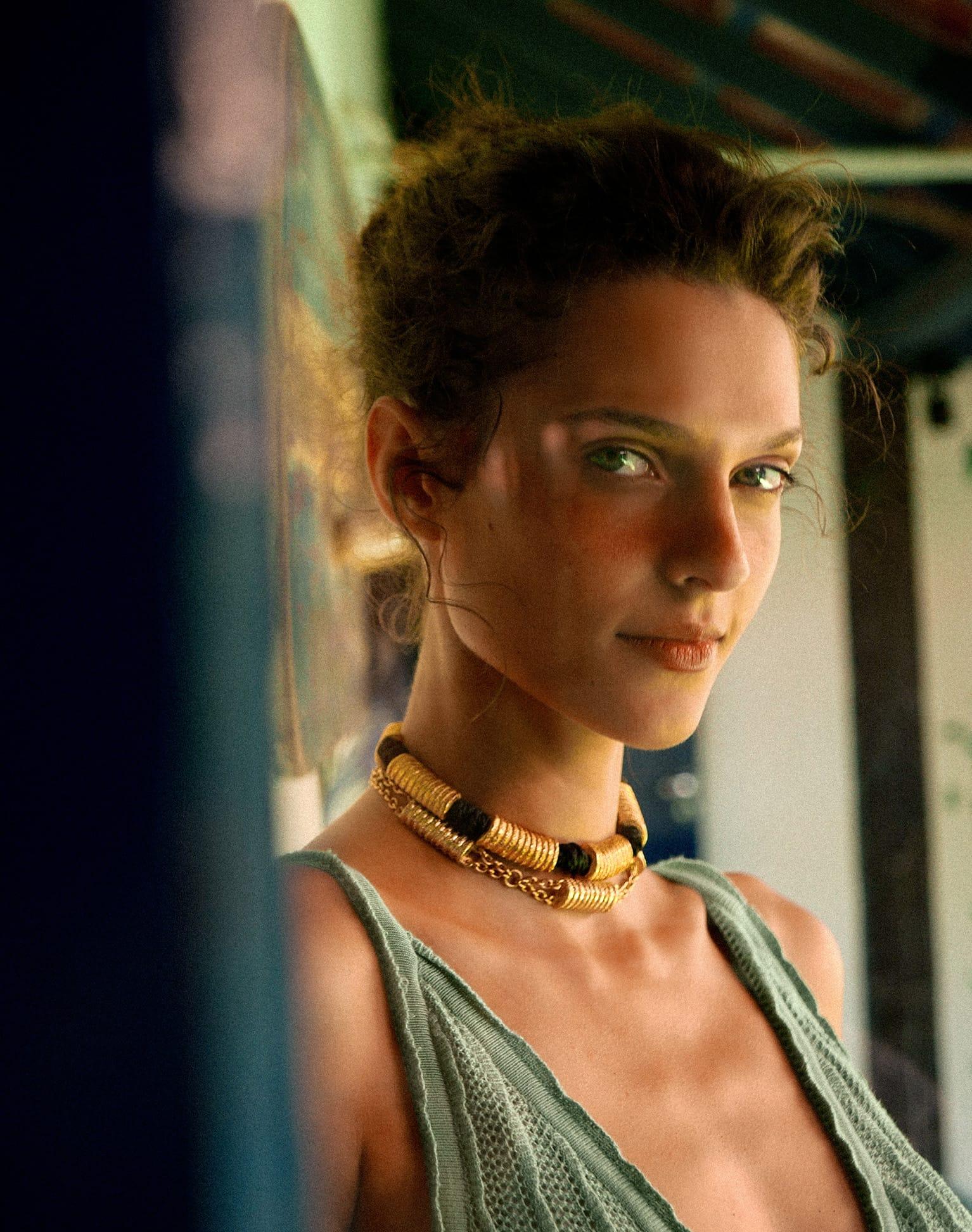 Chiara Choker - Gold Product Image