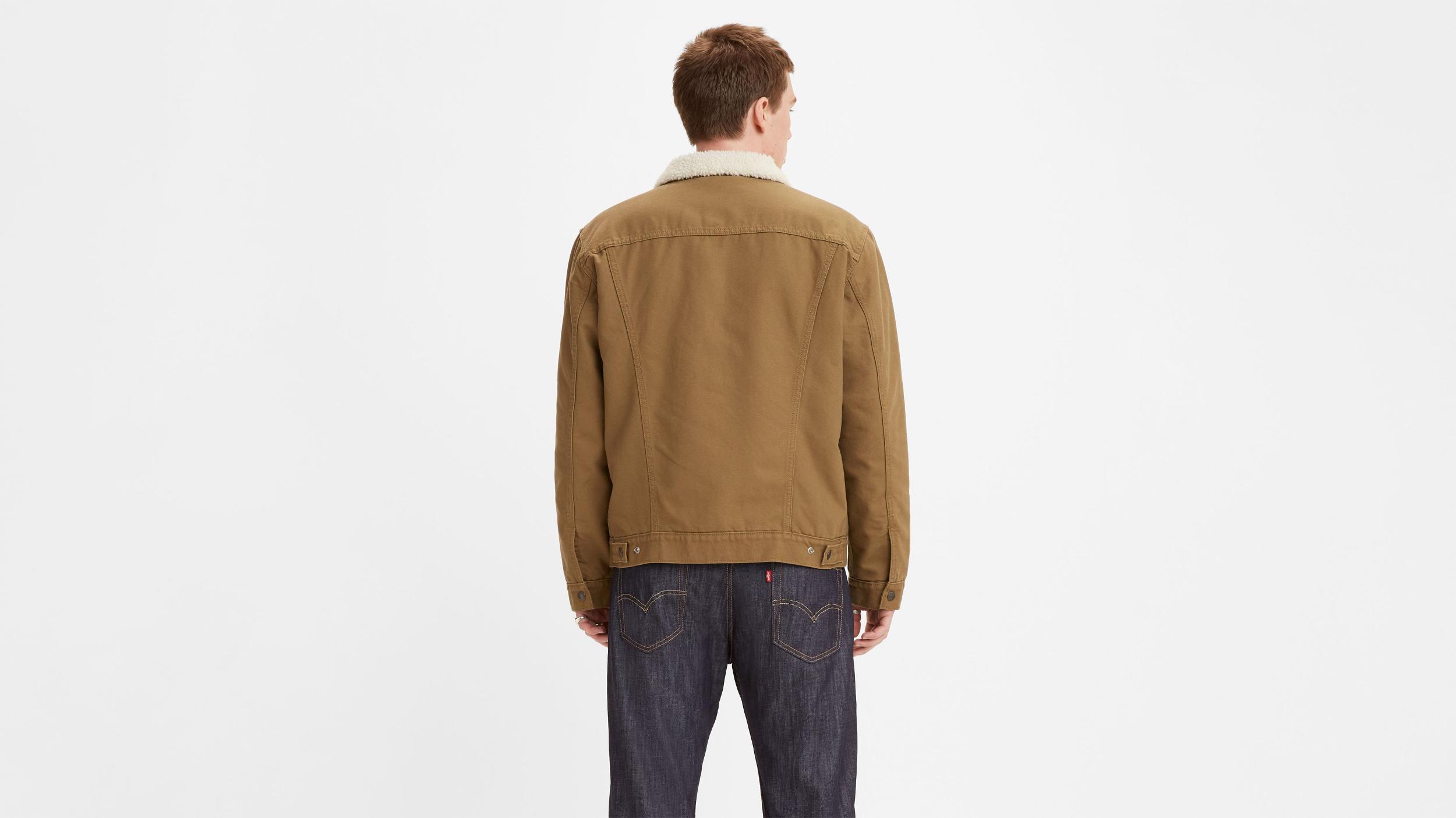 Canvas Type III Sherpa Trucker Jacket Product Image
