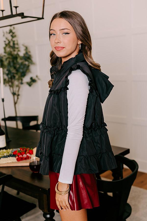 Chalet Charm Puffer Vest Product Image