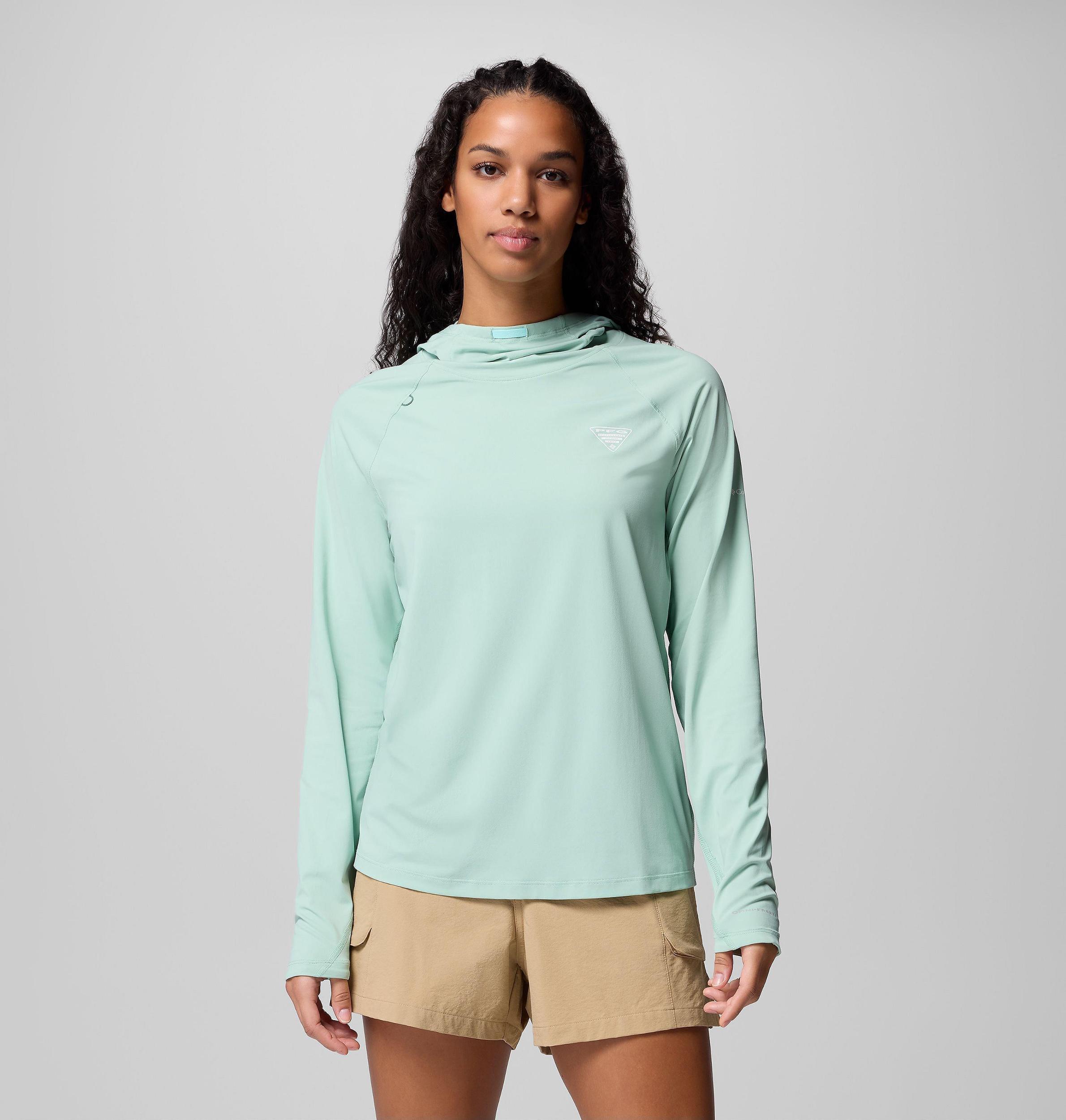 Columbia Womens PFG Wild Cast Sun Hoodie- Product Image