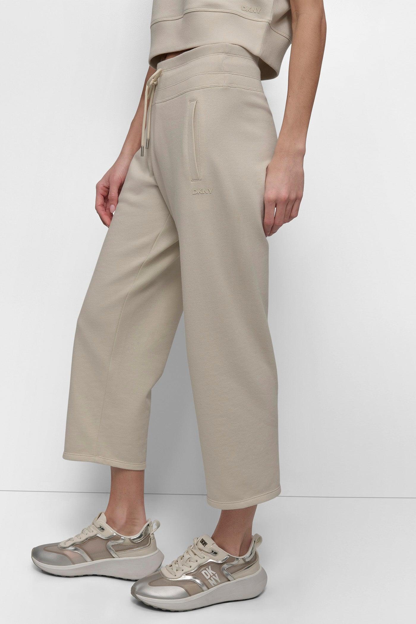 LOGO CROP PANT WITH POCKETS Product Image