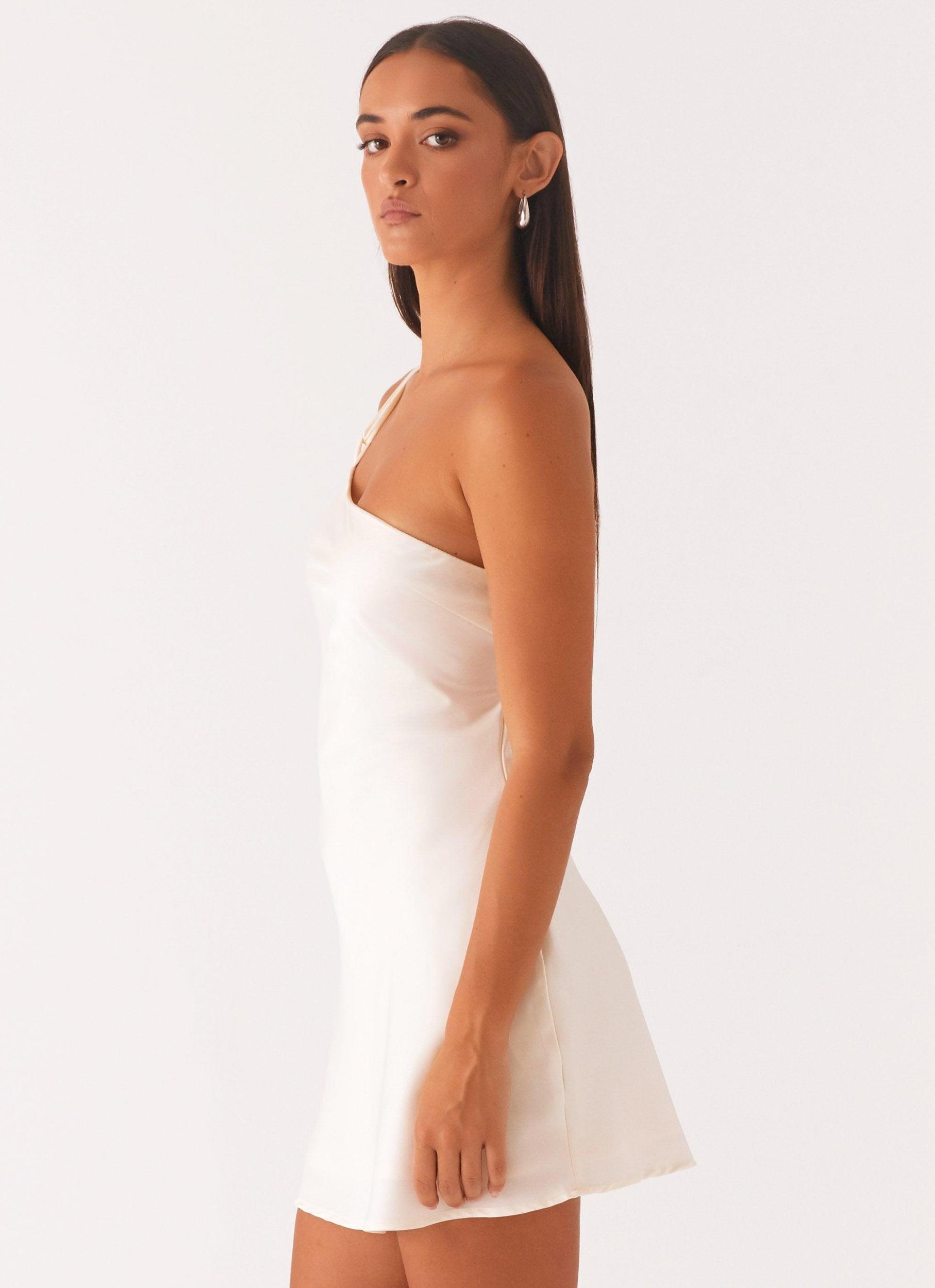 Lights Out Mini Dress - Pearl Product Image