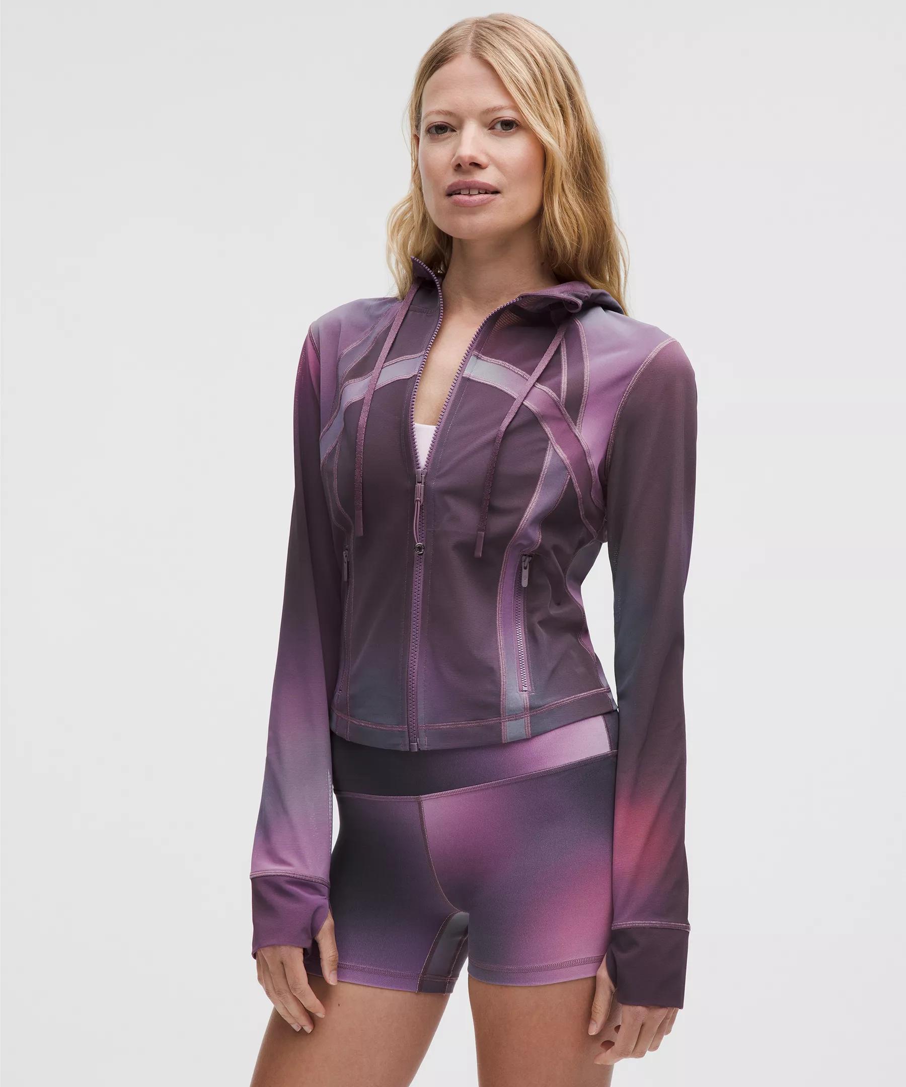 Define Cropped Hooded Jacket *Mesh Product Image