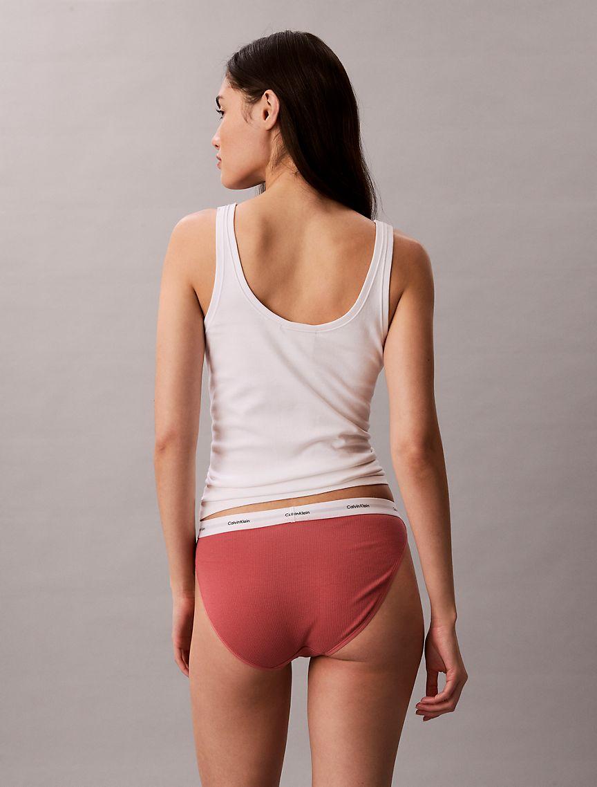 Cotton Stretch Rib Bikini Product Image
