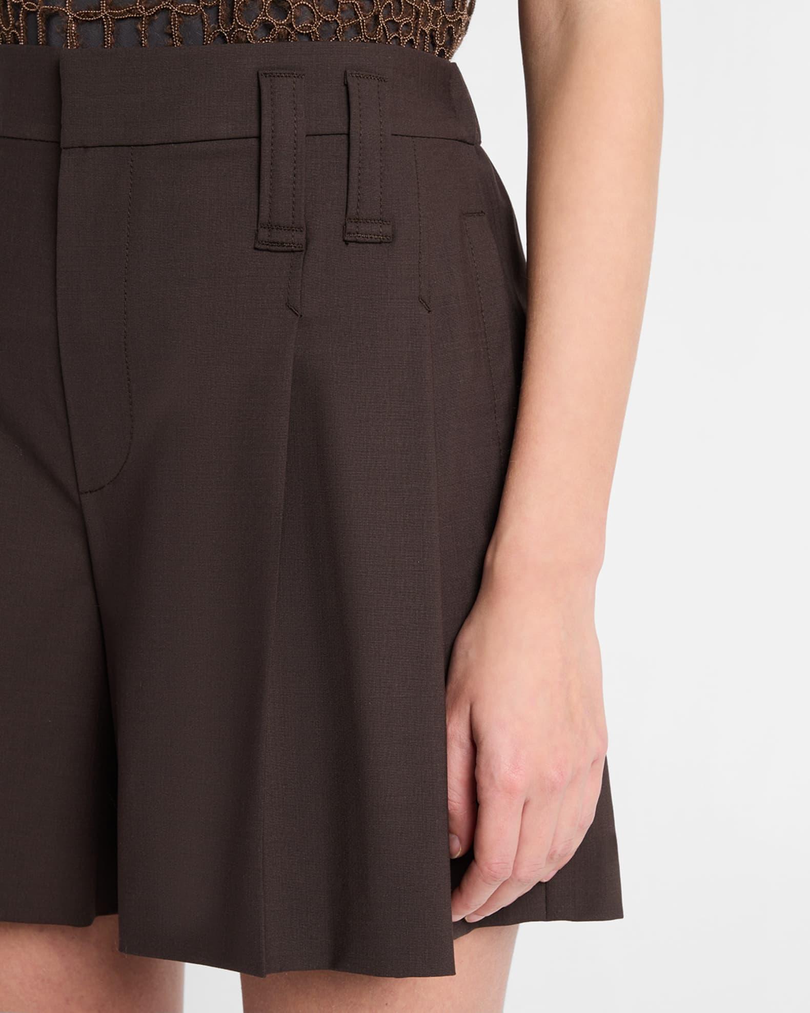 Tropical Wool Formal Shorts Product Image