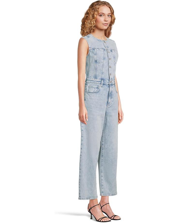 Aerowash Short Sleeve Belted Jumpsuit Product Image
