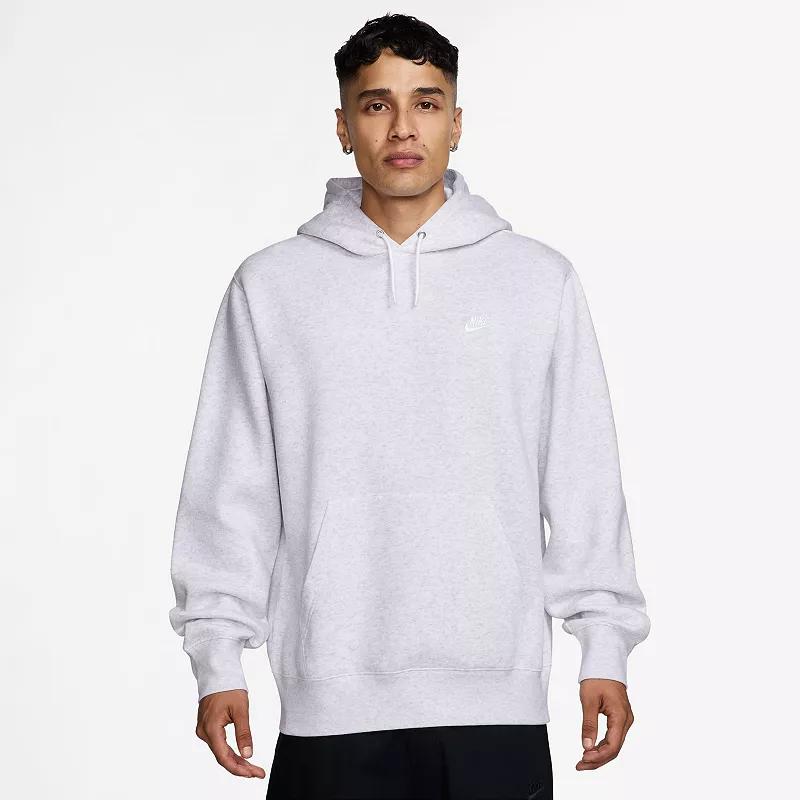 Big & Tall Nike Club Pull-Over Fleece Hoodie, Men's,  Product Image
