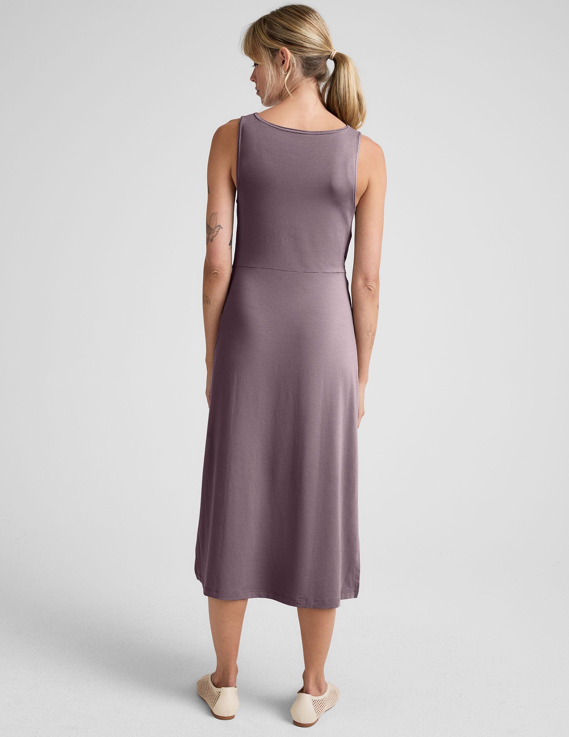 Rotation Side Twist Midi Dress Product Image