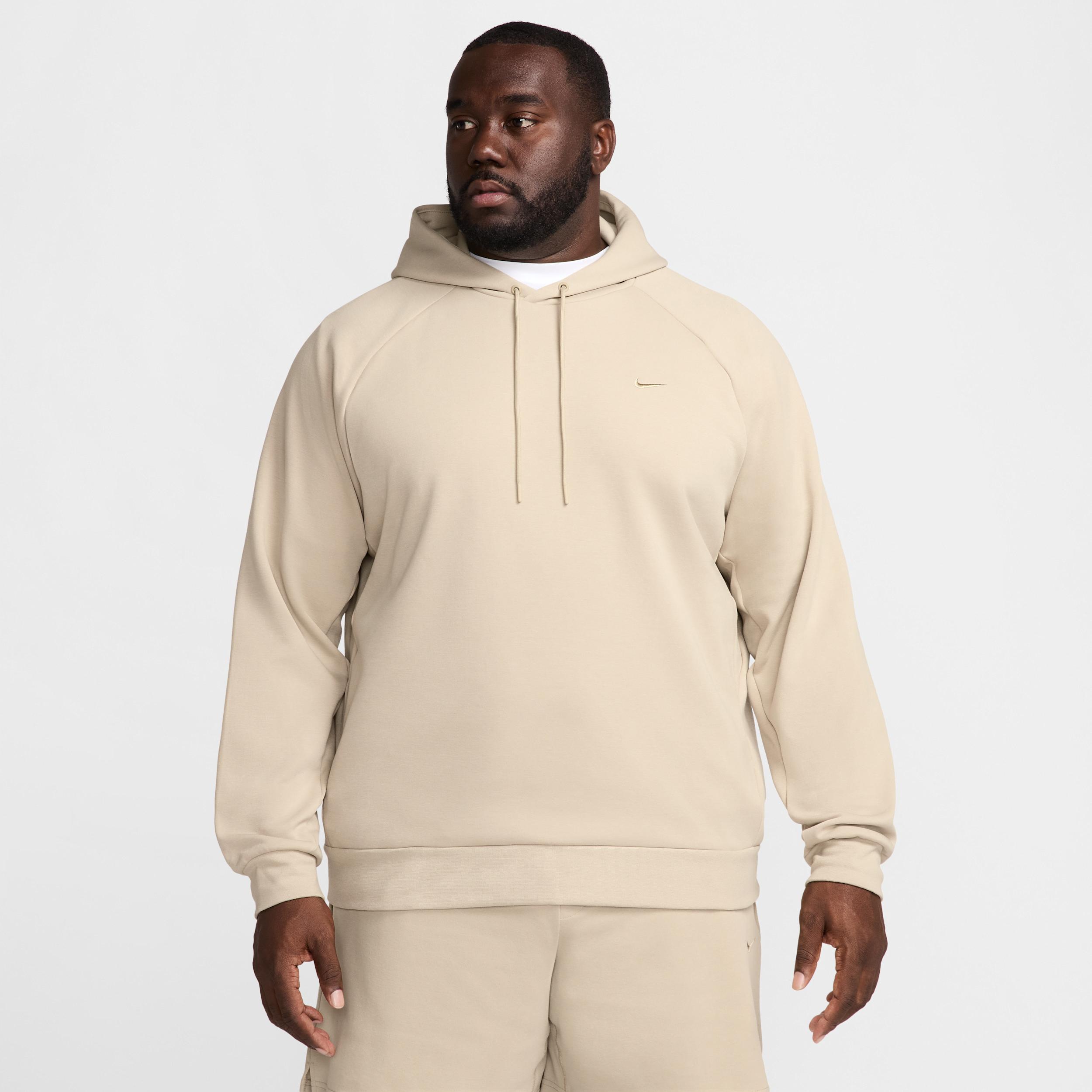 Nike Mens Primary Fleece Dri-FIT UV Pullover Performance Hoodie | FZ0969-251 Product Image