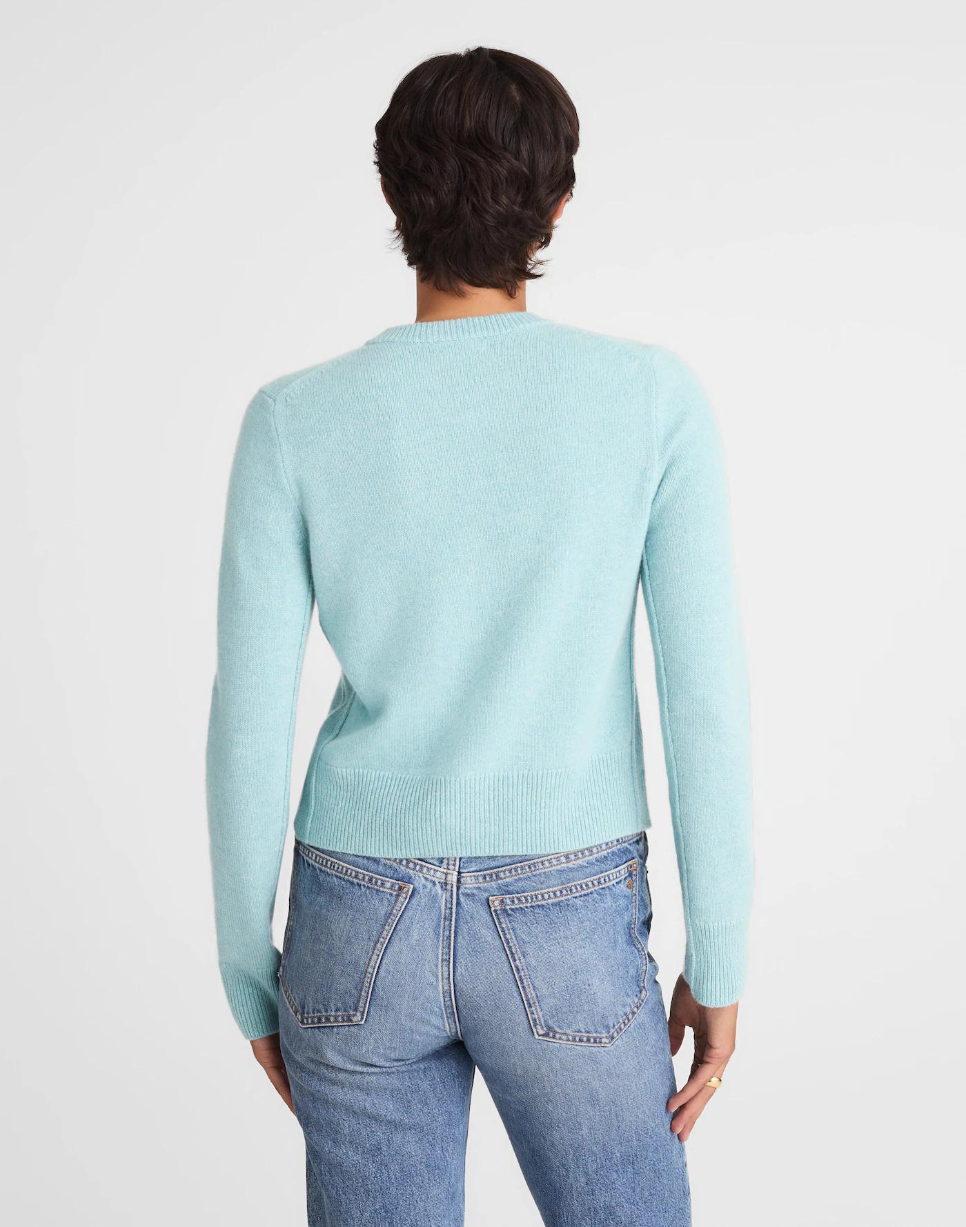 Cashmere Button-Front Cardigan Sweater Product Image