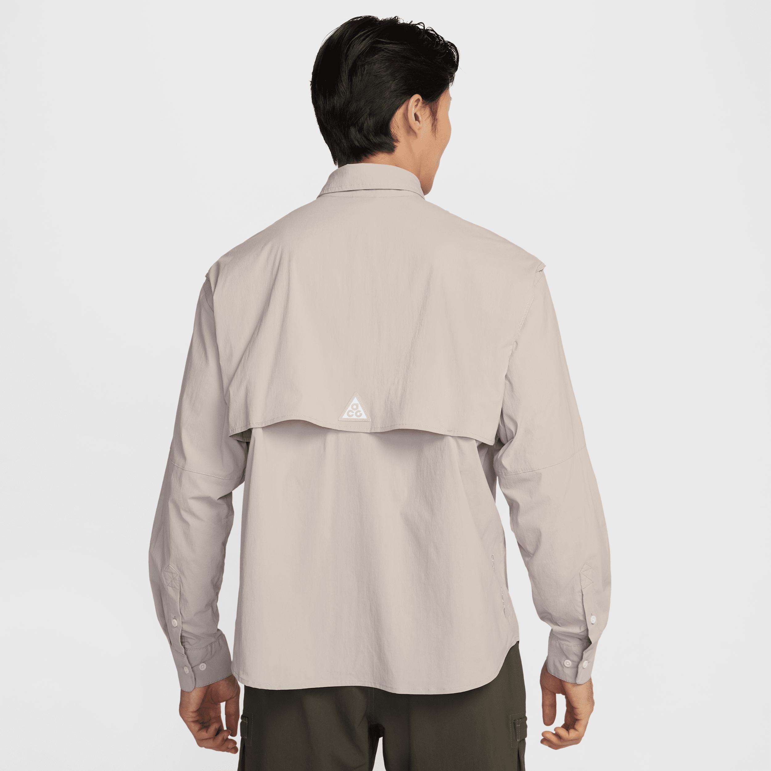 Mens Nike ACG Orb Weaver Dri-FIT ADV UV Long-Sleeve Shirt | HJ2465-009 Product Image