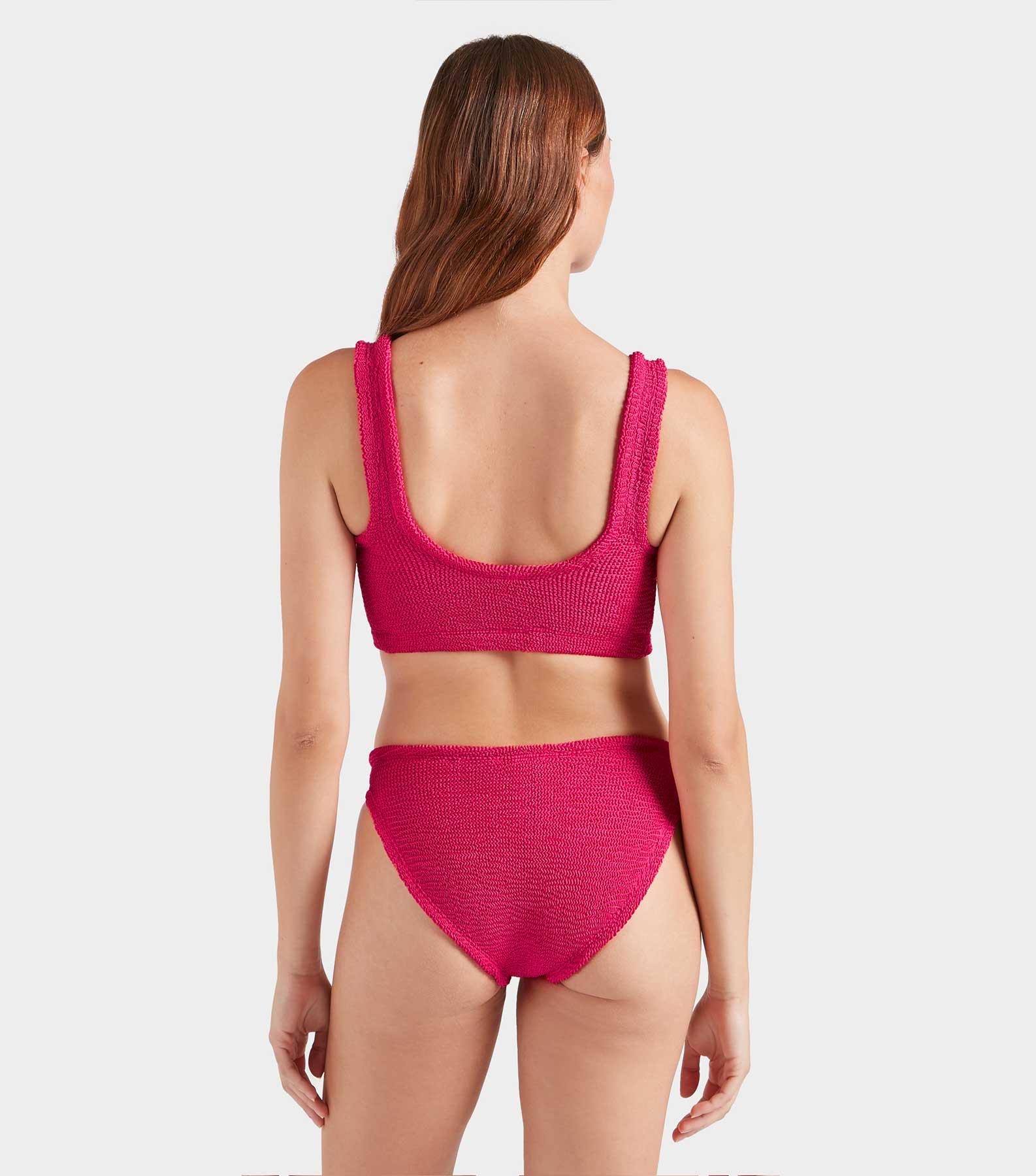 Coverage Juno Bikini - Metallic Raspberry Product Image