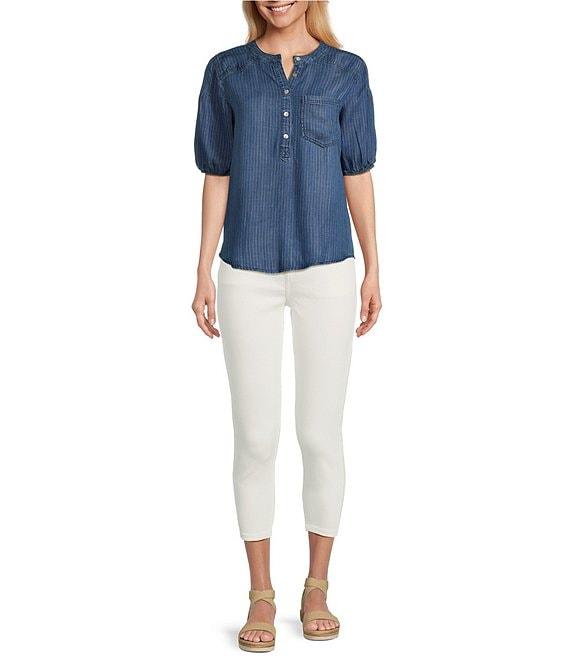 Westbound Skinny Crop Leg Mid Rise Jeans Product Image